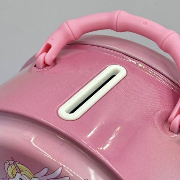 Magical Unicorn-Themed Lockable Piggy Bank