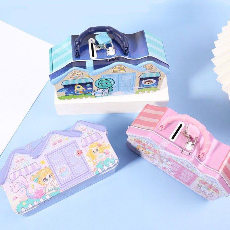 Money Saving Bank with Coin Slot