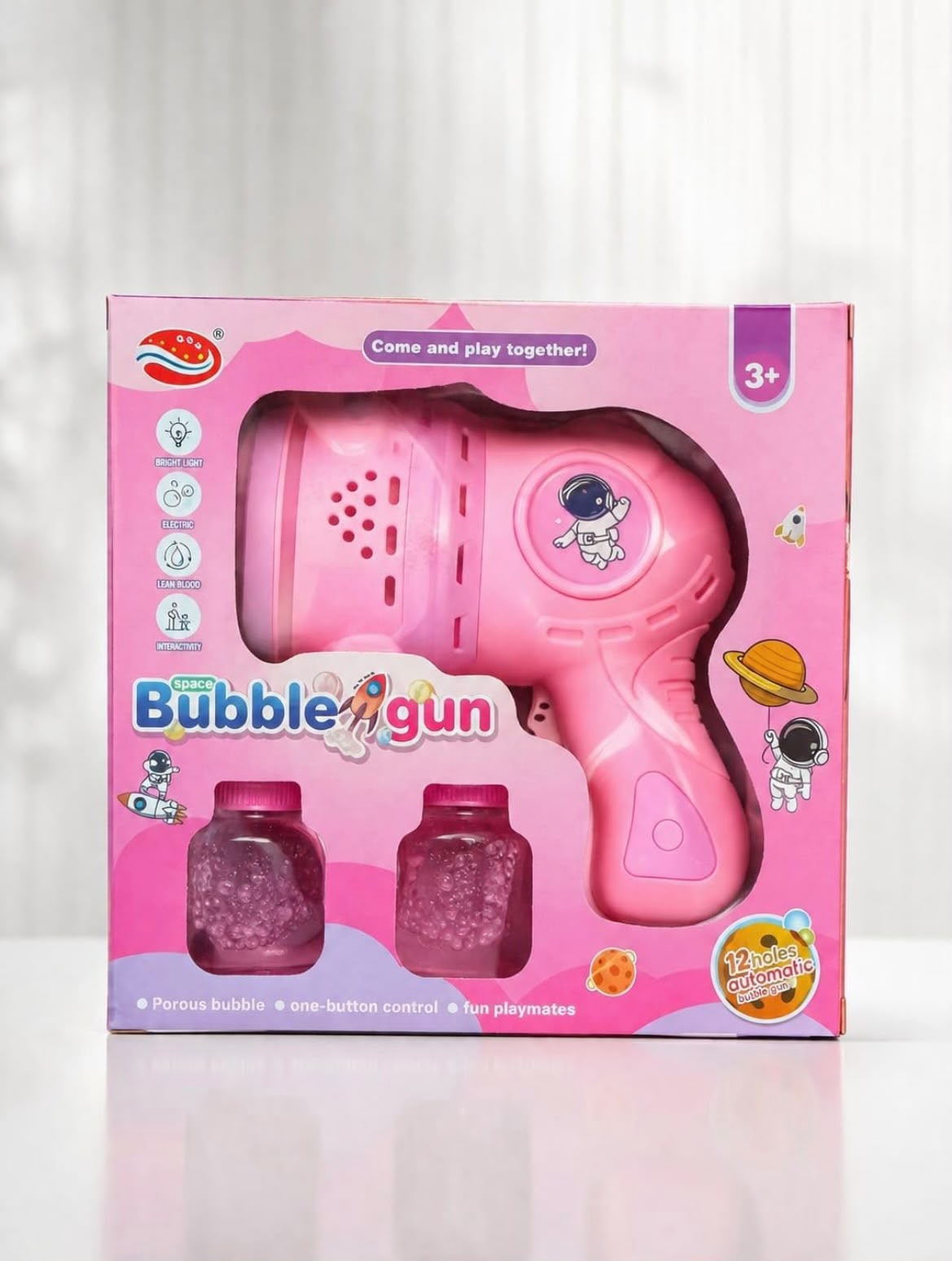 Toys 12-Hole Automatic Bubble Gun