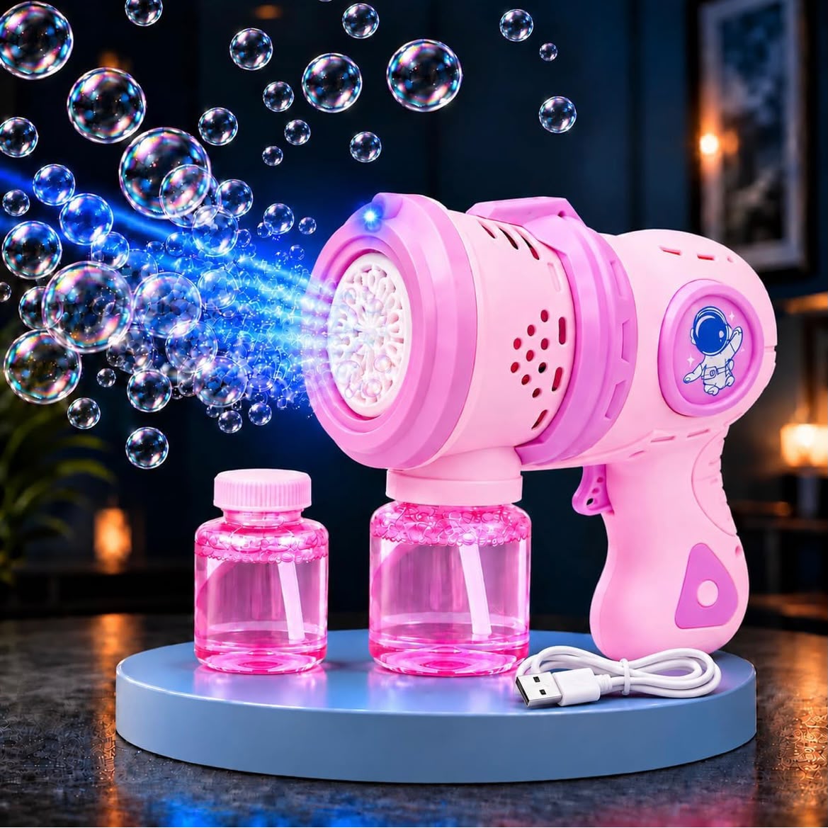 Toys 12-Hole Automatic Bubble Gun